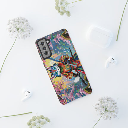 Cyberpunk Samurai Phone Cases