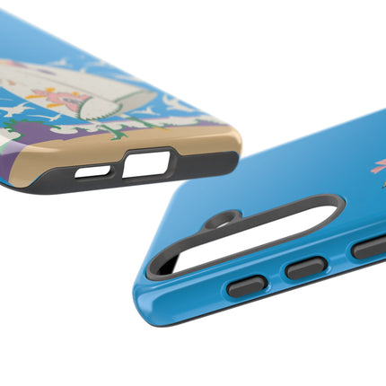 Seaside Wanderer Phone Case – Whimsical Charm & Coastal Delight