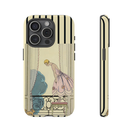 Falbalas et fanfreluches, La Souris by George Barbier Phone Cases