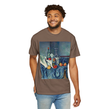 The Peppermint Bottle by Paul Cézanne Unisex Garment-Dyed T-shirt