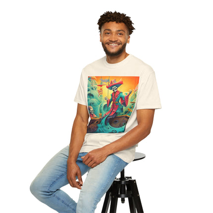 Skeleton Crew of the Misty Seas Unisex Garment-Dyed T-shirt