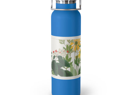 Clerodendrum & Rudbeckia by Tanigami Kônan Copper Vacuum Insulated Bottle, 22oz