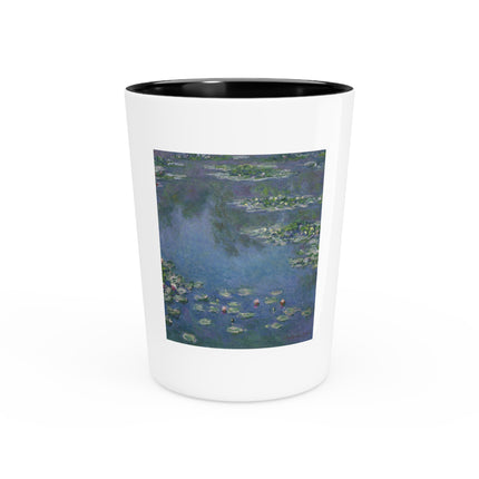 Water Lilies by Claude Monet Ceramic Shot Glass