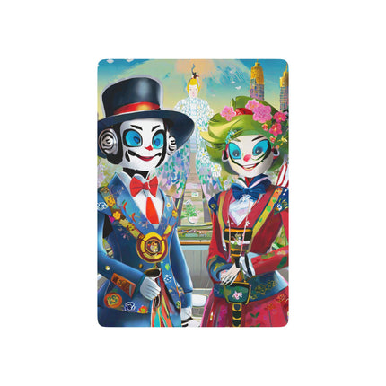 Cyber Punk Warrior Robots Playing Cards