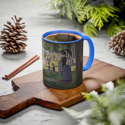 A Sunday on La Grande Jatte by Georges Seurat Colorful Mugs (11oz, 15oz)