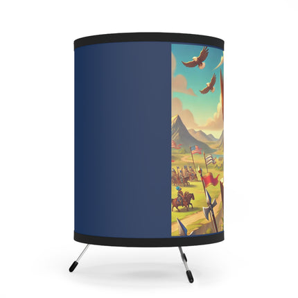 Watchful Guardian Tripod Lamp