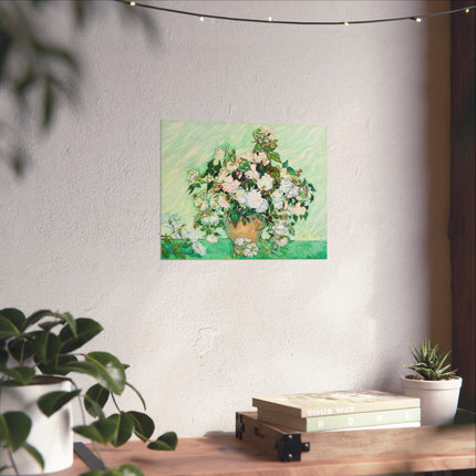 Roses by Vincent Van Gogh Matte Horizontal Posters