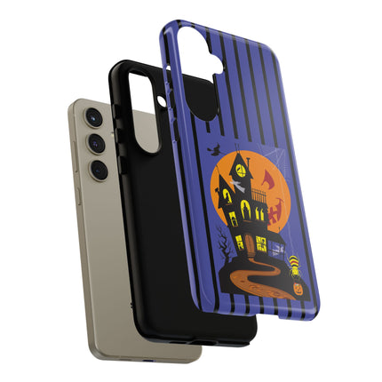 Halloween Night at the Haunted House Phone Cases