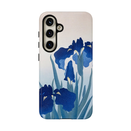 Iris Flowers by Ohara Koson Phone Cases