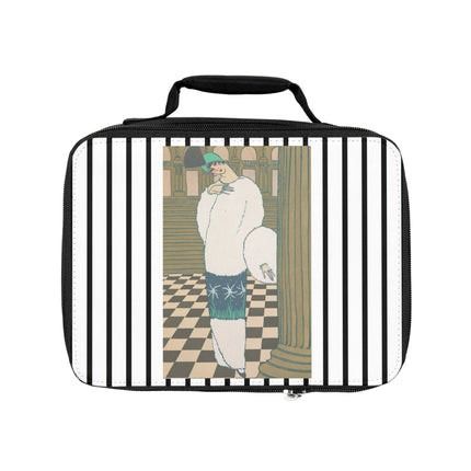 Les Hermines by Georges Lepape Lunch Bag
