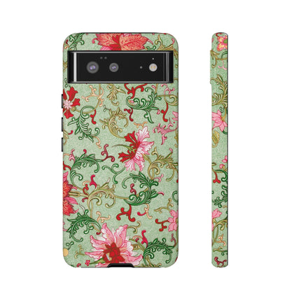 Flower Illustration by Owen Jones Phone Cases