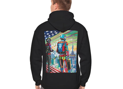 NSA Cyber Punk Computer Hacking Team – Heavy Blend™ Hooded Sweatshirt