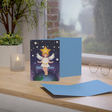 Celestial Magic Greeting Cards (1, 10, 30, and 50pcs)