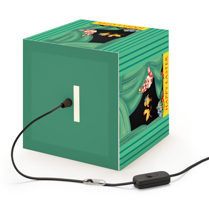 Easter Elf's Whimsy Light Cube Lamp