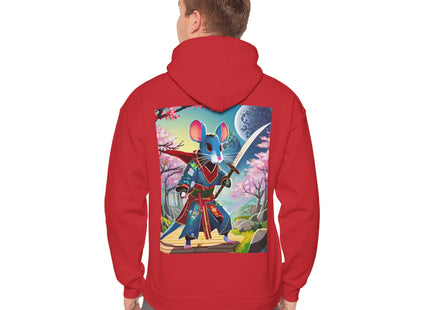 Cyber Samurai Rat – Heavy Blend™ Hooded Sweatshirt