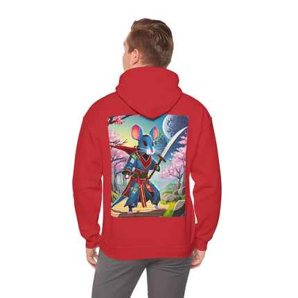 Cyber Samurai Rat – Heavy Blend™ Hooded Sweatshirt