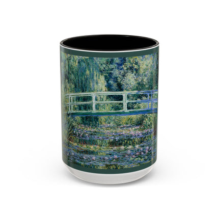 Water Lilies and Japanese Bridge by Claude Monet Colorful Mugs (11oz, 15oz)