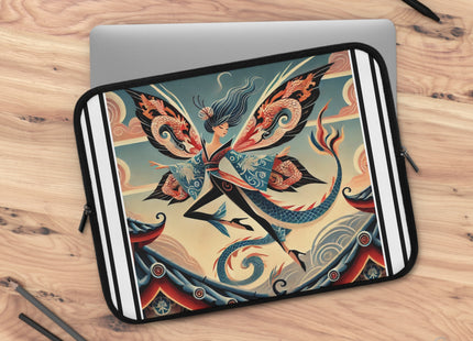 Dragon Fairy of the Temple Laptop Sleeve