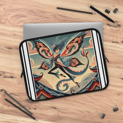 Dragon Fairy of the Temple Laptop Sleeve