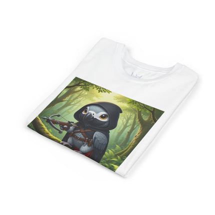 The African Grey Sentinel Youth Short Sleeve Tee