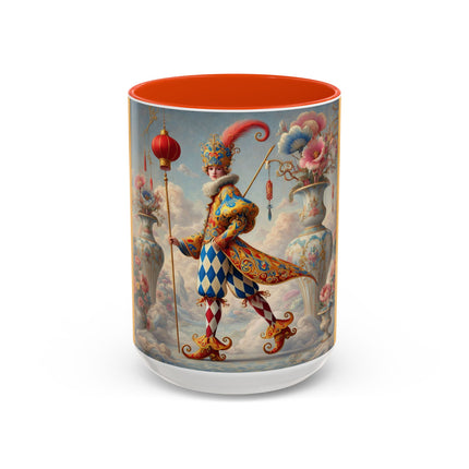 The Ornamental Jester Colorful Mugs (11oz, 15oz)