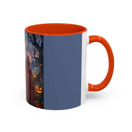 ♥️🎃 The Queen Of Hearts Halloween Masquerade Colorful Mug – Royal Halloween Fantasy