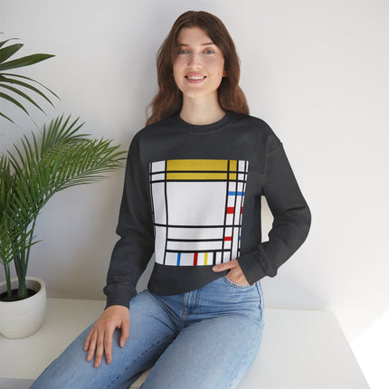 Place de la Concorde by Piet Mondrian Heavy Blend™ Crewneck Sweatshirt