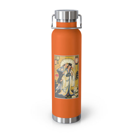 Golden Embrace Copper Vacuum Insulated Bottle, 22oz