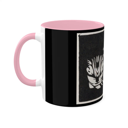 December (Cat Lying) by Anna Julia de Graag Colorful Mugs, 11oz