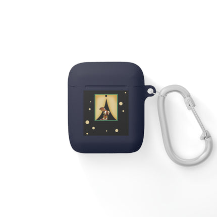 Playful Paws At The Window – Vintage Art AirPods Case