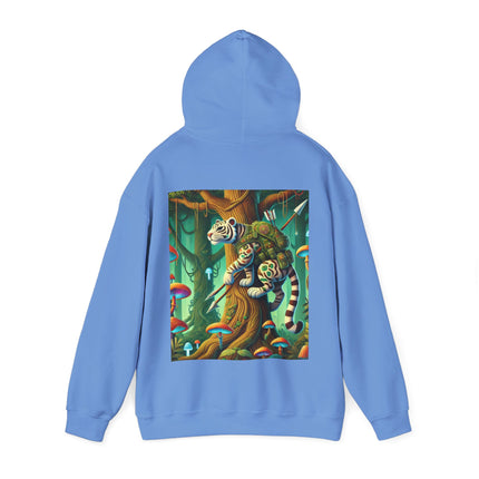 Silent Stripes – Heavy Blend™ Hooded Sweatshirt