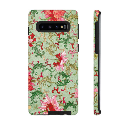 Flower Illustration by Owen Jones Phone Cases