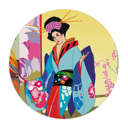 A Timeless Journey by Umberto Brunelleschi Mouse Pad, Round and Rectangle
