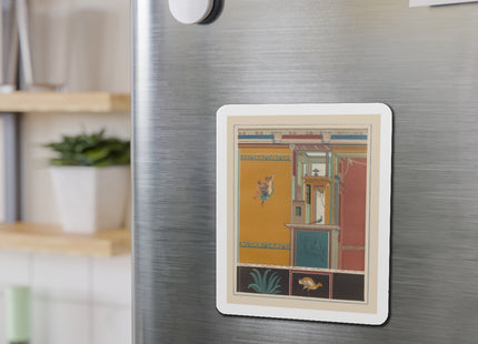 Pompeii Wall Pl.20 by Victor Steeger Die-Cut Magnets (5 Sizes)