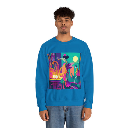 Dance of the Skeleton Ballerinas Unisex Heavy Blend™ Crewneck Sweatshirt