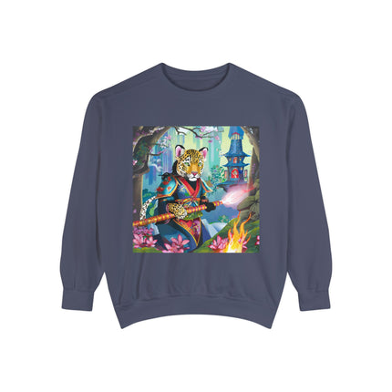 Cyberpunk Leopard Sweatshirt
