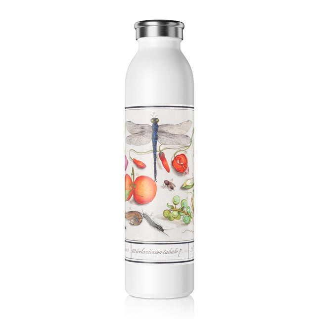 Natural History Ensemble, No. 7 by Anselmus Boëtius de Boodt Slim Water Bottle