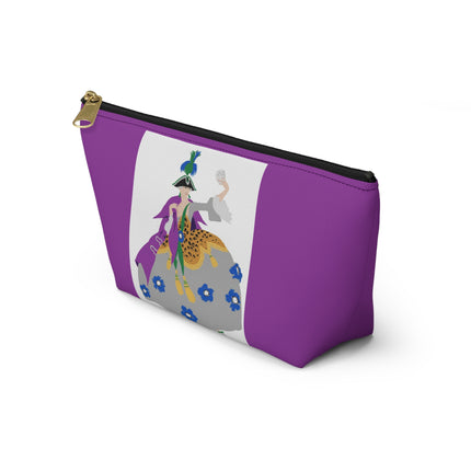 Masquerade Marquise Cosmetic Bag – Art Deco Glamour & Carnival Mystique