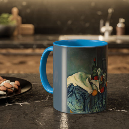 The Peppermint Bottle by Paul Cézanne Colorful Mugs (11oz, 15oz)