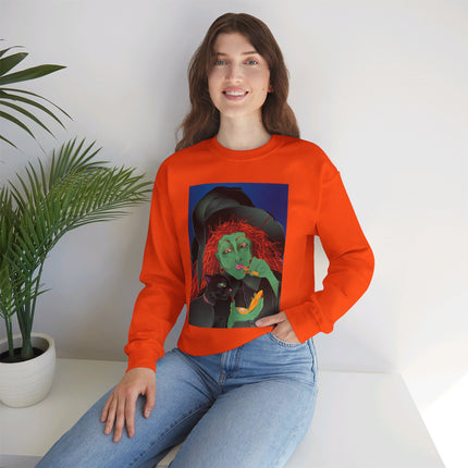 Mirror, Mirror A Witch's Touch Women’s Unisex Heavy Blend™ Crewneck Sweatshirt