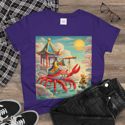 The Celestial Crab Navigator Cotton Tee