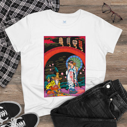 The Romance of Perfume by George Barbier Women's Midweight Cotton Tee