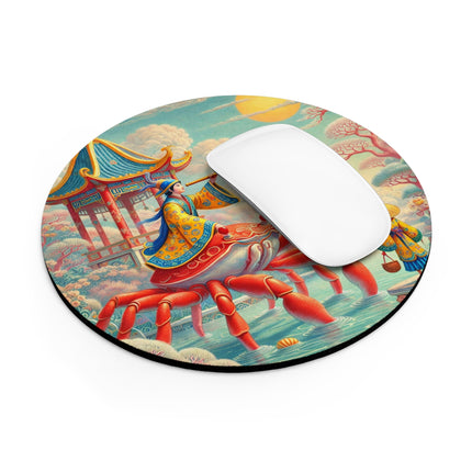 The Celestial Crab Navigator Mouse Pad