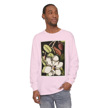 Natural History Plate 61 by Mark Catesby Garment-dyed Long Sleeve T-Shirt