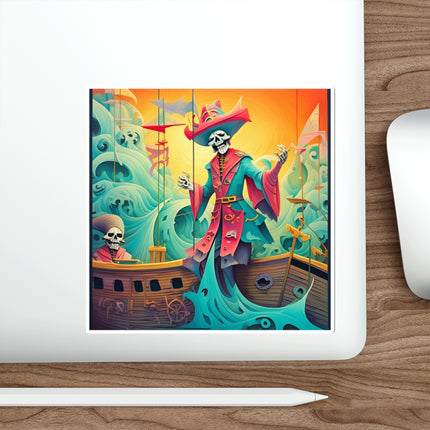 Skeleton Crew of the Misty Seas Die-Cut Stickers (5 Sizes)