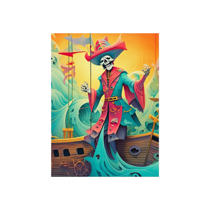 Skeleton Crew of the Misty Seas Fine Art Posters