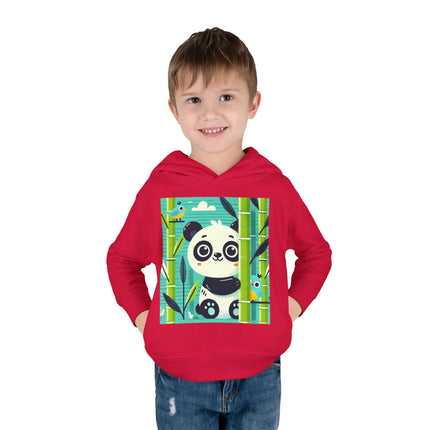 Bamboo Panda Friends Toddler Pullover Fleece Hoodie