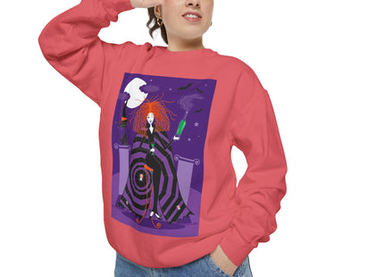Mystic Elegance Unisex Garment-Dyed Sweatshirt