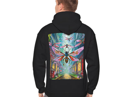 Neon Swarm – Heavy Blend™ Hooded Sweatshirt