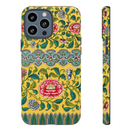 Chinese Floral Illustration by Owen Jones Phone Cases